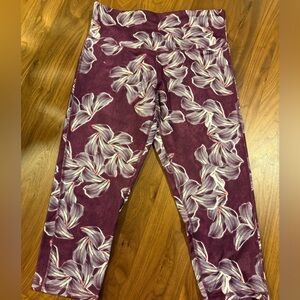 Champion Floral Purple Leggings
